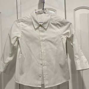 H&M 2T white formal button down